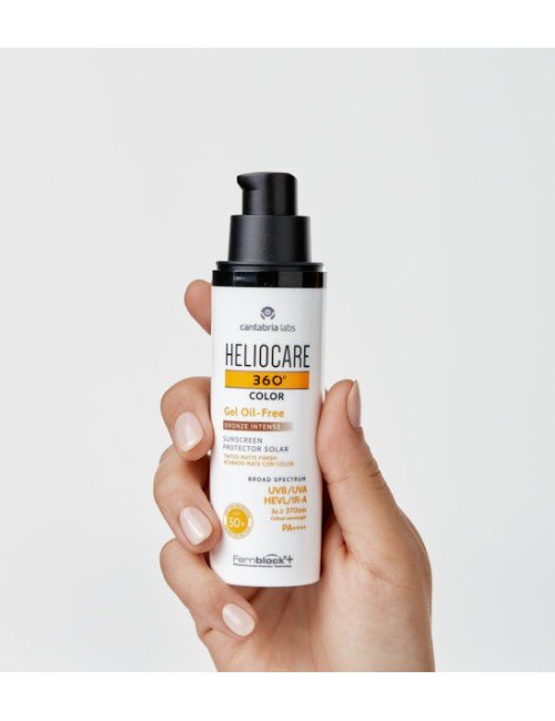 HELIOCARE 360º SPF 50+ COLOR GEL OIL-FREE PROTEC BRONZE INTENSE